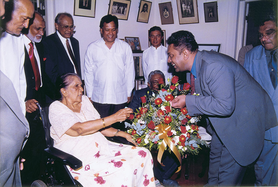 A birthday tribute to Madam Sirimavo Bandaranaike.